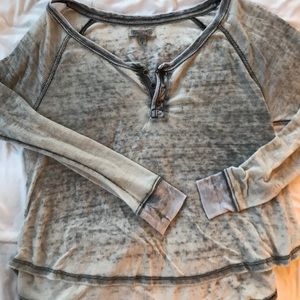 Faded Grey Long Sleeve